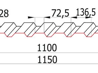 Профлист С8 0.8 мм RAL 9003 Сигнальный Белый 2 - в «Монолит-Металлопрокат».